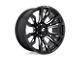 Fuel Wheels Blitz Gloss Black Milled 8-Lug Wheel; 20x9; 1mm Offset (11-16 F-250 Super Duty)