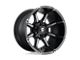 Fuel Wheels Coupler Matte Black with Double Dark Tint 8-Lug Wheel; 22x12; -44mm Offset (11-16 F-250 Super Duty)