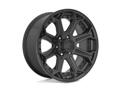 Fuel Wheels Siege Matte Black 8-Lug Wheel; 20x9; 1mm Offset (11-16 F-250 Super Duty)