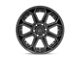 Fuel Wheels Siege Matte Black 8-Lug Wheel; 20x9; 1mm Offset (11-16 F-250 Super Duty)