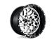 Fuel Wheels Triton Chrome with Gloss Black Lip 8-Lug Wheel; 20x12; -44mm Offset (11-16 F-250 Super Duty)