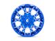 Fuel Wheels Twitch Anodized Blue Milled 8-Lug Wheel; 20x9; 1mm Offset (11-16 F-250 Super Duty)