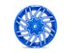 Fuel Wheels Typhoon Anodized Blue Milled 8-Lug Wheel; 20x9; 1mm Offset (11-16 F-250 Super Duty)