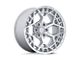 Fuel Wheels Charger Gloss Silver with Machined Face 6-Lug Wheel; 22x10; -18mm Offset (14-18 Sierra 1500)