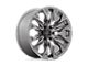 Fuel Wheels Flame Platinum 6-Lug Wheel; 20x9; 20mm Offset (14-18 Sierra 1500)