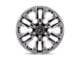 Fuel Wheels Flame Platinum 6-Lug Wheel; 20x9; 20mm Offset (14-18 Sierra 1500)