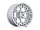 Fuel Wheels Charger Gloss Silver with Machined Face 6-Lug Wheel; 20x9; 20mm Offset (14-18 Silverado 1500)