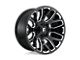 Fuel Wheels Warrior Gloss Black Milled 6-Lug Wheel; 20x9; 1mm Offset (15-20 F-150)