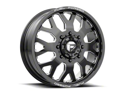 Fuel Wheels FF19D Gloss Black Milled 8-Lug Wheel; 20x10; -24mm Offset (15-19 Sierra 2500 HD)