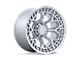 Fuel Wheels Charger Gloss Silver with Machined Face 8-Lug Wheel; 20x10; -18mm Offset (15-19 Silverado 2500 HD)