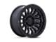 Fuel Wheels Rincon Matte Black with Gloss Black Lip 6-Lug Wheel; 17x8.5; -1mm Offset (15-20 Yukon)