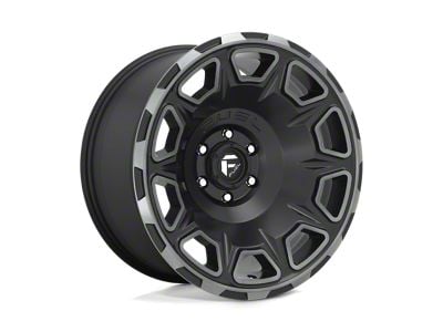 Fuel Wheels Vengeance Matte Black with Double Dark Tint 6-Lug Wheel; 20x9; 1mm Offset (15-20 Yukon)