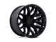 Fuel Wheels Flux Blackout 8-Lug Wheel; 20x9; 1mm Offset (17-22 F-250 Super Duty)