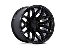 Fuel Wheels Flux Blackout 8-Lug Wheel; 20x9; 1mm Offset (17-22 F-350 Super Duty SRW)