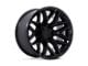 Fuel Wheels Flux Blackout 8-Lug Wheel; 20x9; 1mm Offset (17-22 F-350 Super Duty SRW)