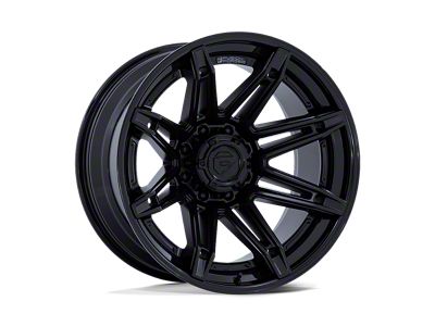 Fuel Wheels Fusion Forged Brawl Matte Black with Gloss Black Lip 6-Lug Wheel; 22x12; -44mm Offset (2024 Ranger)