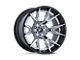 Fuel Wheels Fusion Forged Catalyst Chrome with Gloss Black Lip 6-Lug Wheel; 22x12; -44mm Offset (2024 Ranger)