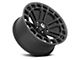 Fuel Wheels Heater Matte Black Double Dark Tint Machined 6-Lug Wheel; 20x10; -18mm Offset (2024 Ranger)