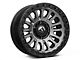 Fuel Wheels Rincon Matte Gunmetal with Matte Black Lip 6-Lug Wheel; 20x10; -18mm Offset (2024 Ranger)