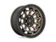 Fuel Wheels Covert Matte Bronze with Black Bead Ring 5-Lug Wheel; 18x9; 1mm Offset (94-01 RAM 1500)