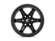 Fuel Wheels Kicker Matte Black 5-Lug Wheel; 18x9; 1mm Offset (94-01 RAM 1500)