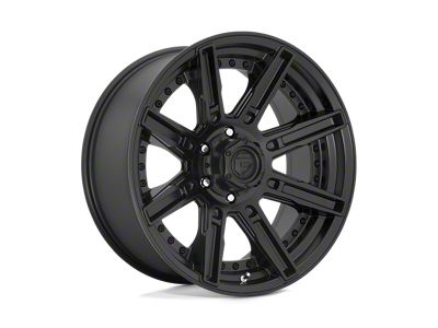 Fuel Wheels Rogue Matte Black 5-Lug Wheel; 20x9; 1mm Offset (94-01 RAM 1500)