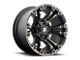 Fuel Wheels Vapor Matte Black with Double Dark Tint 5-Lug Wheel; 20x10; -18mm Offset (94-01 RAM 1500)