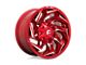 Fuel Wheels Reaction Candy Red Milled 8-Lug Wheel; 18x9; 1mm Offset (94-02 RAM 2500)