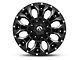 Fuel Wheels Assault Satin Black Milled 5-Lug Wheel; 22x10; -19mm Offset (09-18 RAM 1500)