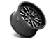 Fuel Wheels Clash Gloss Black Milled 6-Lug Wheel; 18x9; 1mm Offset (15-22 Canyon)