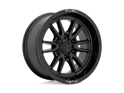 Fuel Wheels Clash Gloss Black 6-Lug Wheel; 18x9; 1mm Offset (15-22 Canyon)