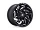 Fuel Wheels Reaction Gloss Black Milled 6-Lug Wheel; 20x9; 8mm Offset (15-22 Canyon)