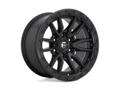 Fuel Wheels Rebel Matte Black 6-Lug Wheel; 18x9; 1mm Offset (15-22 Canyon)