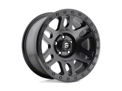 Fuel Wheels Recoil Matte Black 6-Lug Wheel; 17x8.5; 7mm Offset (15-22 Canyon)