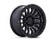 Fuel Wheels Rincon Matte Black with Gloss Black Lip 6-Lug Wheel; 17x8.5; -1mm Offset (23-24 Canyon)