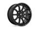 Fuel Wheels Torque Matte Black 6-Lug Wheel; 17x9; 1mm Offset (15-22 Canyon)