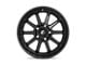 Fuel Wheels Torque Matte Black 6-Lug Wheel; 17x9; 1mm Offset (15-22 Canyon)