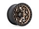 Fuel Wheels Unit Bronze with Matte Black Ring 6-Lug Wheel; 17x9; 1mm Offset (15-22 Canyon)