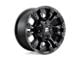 Fuel Wheels Vapor Matte Black 6-Lug Wheel; 22x10; 10mm Offset (23-25 Canyon)