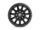 Fuel Wheels Vector Matte Black 6-Lug Wheel; 17x8.5; 7mm Offset (15-22 Canyon)