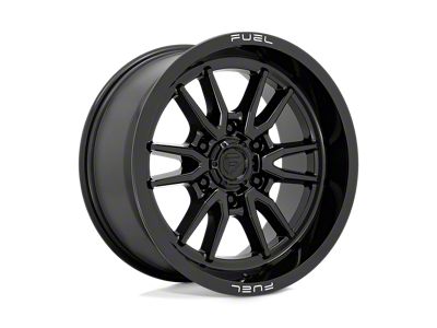 Fuel Wheels Clash Gloss Black 6-Lug Wheel; 18x9; 1mm Offset (15-22 Colorado)