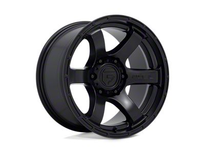 Fuel Wheels Rush Satin Black 6-Lug Wheel; 18x9; 1mm Offset (15-22 Colorado)