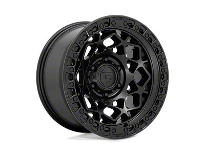 Fuel Wheels Unit Matte Black with Matte Black Ring 6-Lug Wheel; 17x9; 1mm Offset (15-22 Colorado)