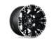 Fuel Wheels Vapor Matte Black with Gray Tint 5-Lug Wheel; 18x9; 1mm Offset (05-11 Dakota)