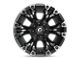 Fuel Wheels Vapor Matte Black with Gray Tint 5-Lug Wheel; 18x9; 1mm Offset (05-11 Dakota)