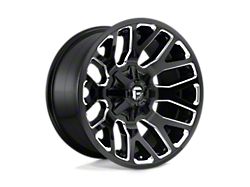 Fuel Wheels Warrior Gloss Black Milled 6-Lug Wheel; 20x9; 1mm Offset (21-24 F-150)