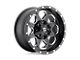 Fuel Wheels Boost Matte Black Milled 6-Lug Wheel; 16x8; 1mm Offset (2024 Ranger)