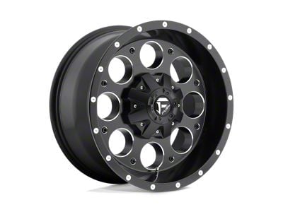 Fuel Wheels Revolver Matte Black Milled 6-Lug Wheel; 16x8; 1mm Offset (2024 Ranger)