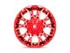 Fuel Wheels Twitch Candy Red Milled 8-Lug Wheel; 20x9; 1mm Offset (20-24 Sierra 2500 HD)