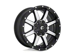 Fuel Wheels Maverick Matte Black Machined 8-Lug Wheel; 20x10; -12mm Offset (20-25 Sierra 3500 HD SRW)